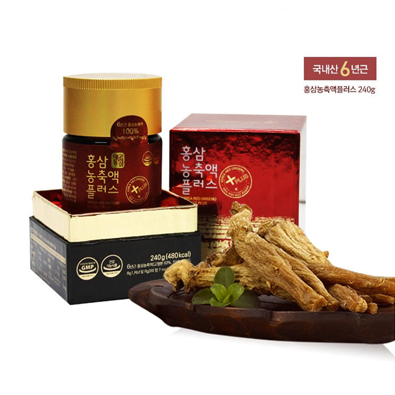 쉽게피로 <b>공부</b>로지칠때 면역력떨어질때 홍삼농축액플러스 240g  1개