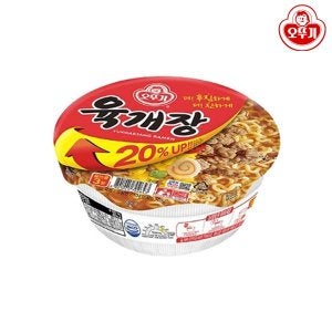 오뚜기 (셀러허브)오뚜기 오뚜기 육개장 사발면 104g 24개 (S10553751)