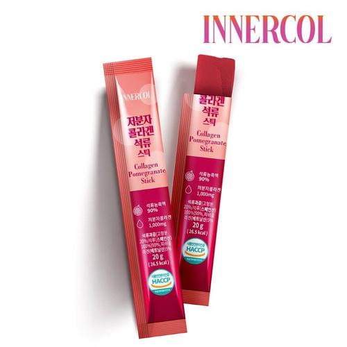 갤러리아 <b>이너콜 저분자콜라겐 석류</b> 젤리 <b>스틱</b> 3세트(20g x 45개입)