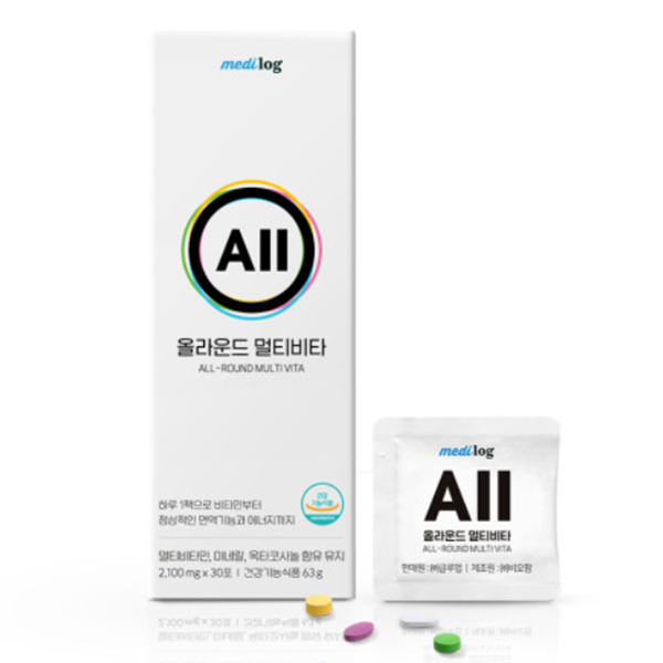<b>메디로그</b> 올라운드 종합 멀티비타 1BOX(30포)  63g  3개