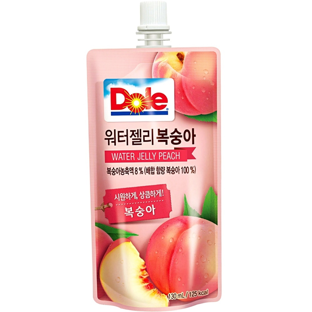 푸드웰 DOLE 워터젤리: 복숭아맛
