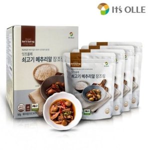 잇츠올레 [잇츠올레] 쇠고기 메추리알 장조림 145g x 4팩