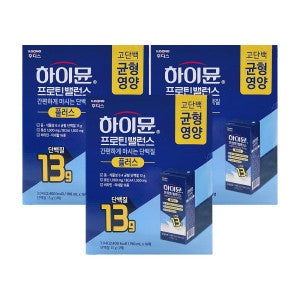 일동후디스 일동후디스 하이뮨 프로틴 밸런스 190ml x 16개 x 3박스 /An 마시는 하이뮨 프로틴밸런스 드링크
