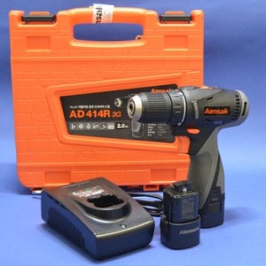 아임삭 충전드릴드라이버 AD-414R 3G 14.4V 배터리 2개 5085990