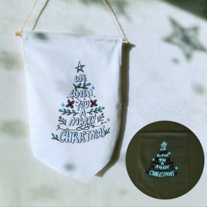 [미리크리스마스]⭐크리스마스 패브릭 야광 가랜드⭐, 🐣새나샵🐣