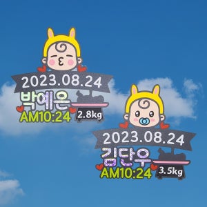 🔥할인판매🔥아기표정 탄생토퍼 출생,출산선물 토퍼🍼, 🐣새나샵🐣