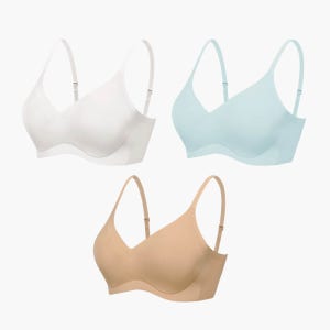 [3PACK] 듀얼쿨 리프트업 브라 (일반몰드)[듀얼쿨리프트업브라렛,듀얼쿨,리프트업,듀얼쿨브라렛,리프트업브라렛,듀얼브라렛,심리스브라,심리스,심리스브라렛,세트특가,여름브라]