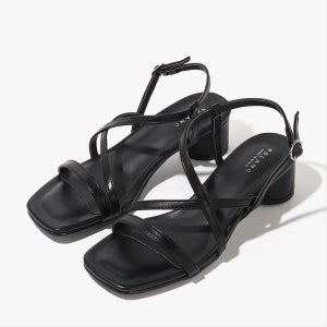 바피셀 스트랩 샌들힐 4cm/6cm 여름신발, 해시블랑