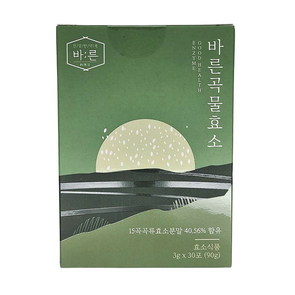 바른곡물효소 x 30포 [상세설명참조]  90g  1개