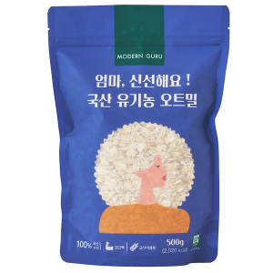 모던구루 엄마 신선해요 국산 유기농 오트밀 성분 분석