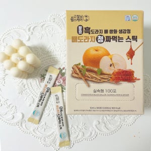 고철남 발효 흑도라지 배 쌍화 생강 배도라지청 100포, 고철남홍삼 x 고철남헬스케어