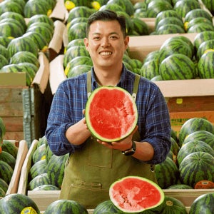 [수토마켓] 고당도수박 당일수확 비파괴선별 산지직송 수박화채 임산부 수박