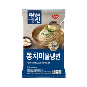 동원 면발의신 동치미물냉면 806g (2인분) x 4개