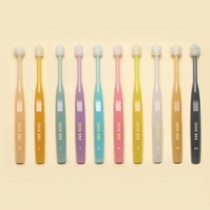 [도스인어드밴스] 도스360 아기칫솔 3개입 360도 유아 아기 돌아기 신생아 키즈 주니어 유치원 1단계 2단계 3단계