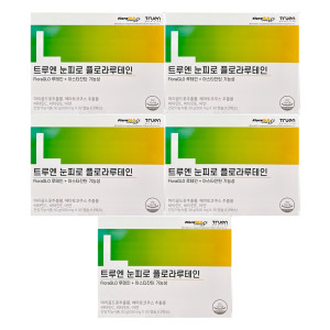 트루엔 트루엔 눈피로 플로라<b>루테인</b> 500mg x 60캡슐 5개 / 써클