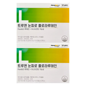 트루엔 트루엔 눈피로 플로라<b>루테인</b> 500mg x 60캡슐 2개 / 써클