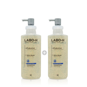 라보에이치 <b>라보에이치 프로바이오틱스</b> 탈모완화 두피쿨링 샴푸 400ML 2개