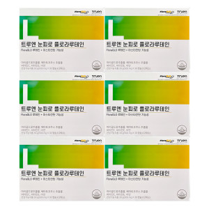 트루엔 트루엔 눈피로 플로라<b>루테인</b> 500mg x 60캡슐 6개 / 써클