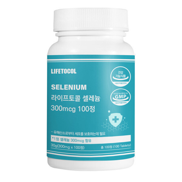 라이프토콜 셀레늄 300mcg 100정