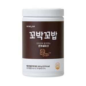 비브리브 꼬박꼬밥 대용량 초코맛 600g
