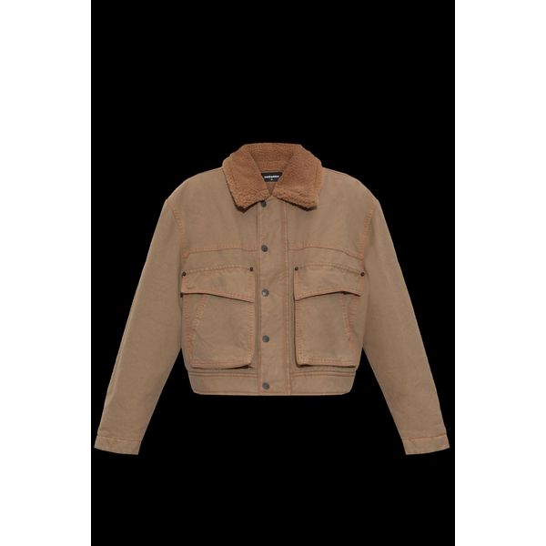 DSQUARED2 카라 재킷 여성 갈색 여성 1773627