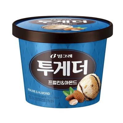 투게더 프럴린&아몬드 아이스크림 제품 이미지