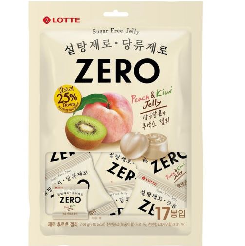 에스디푸드 롯데 제로 후르츠 젤리