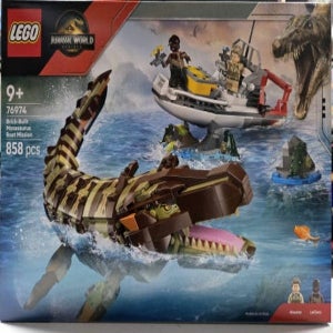 스타워즈 레고 브릭 조립식 모사사우루스 보트 미션 (76974)