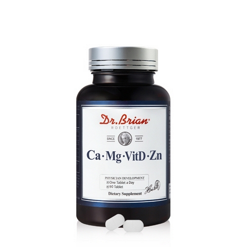 <b>닥터</b>브라이언 <b>칼슘</b> 마그네슘 비타민D 아연 1305mg x 90정, 1개