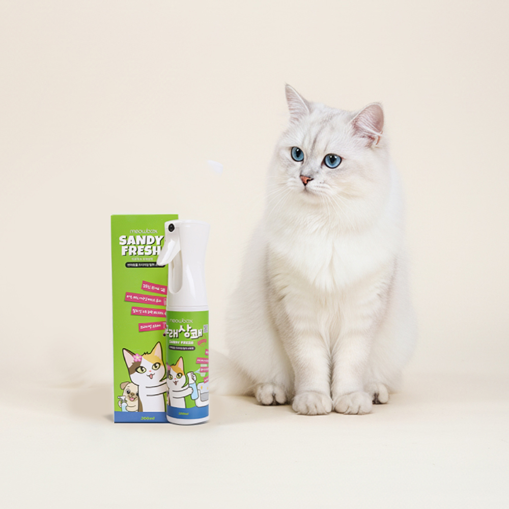 미유박스 모래상쾌 탈취소독제 300ml, 1개