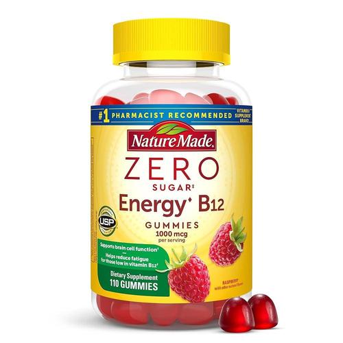 네이처메이드 제로슈가 <b>에너지 B12</b> <b>1000 mcg</b> <b>구미</b> 110정 128727