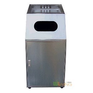 사각스텐휴지통재떨이겸용/신형(마대)(400*450*750/100L),◆위드리빙◆쓰레기통/휴지통/대형쓰레기통/분리수거함/스텐휴지통/스텐쓰레기통/재떨이/쓰레기통제작/페달휴지통/플라스틱