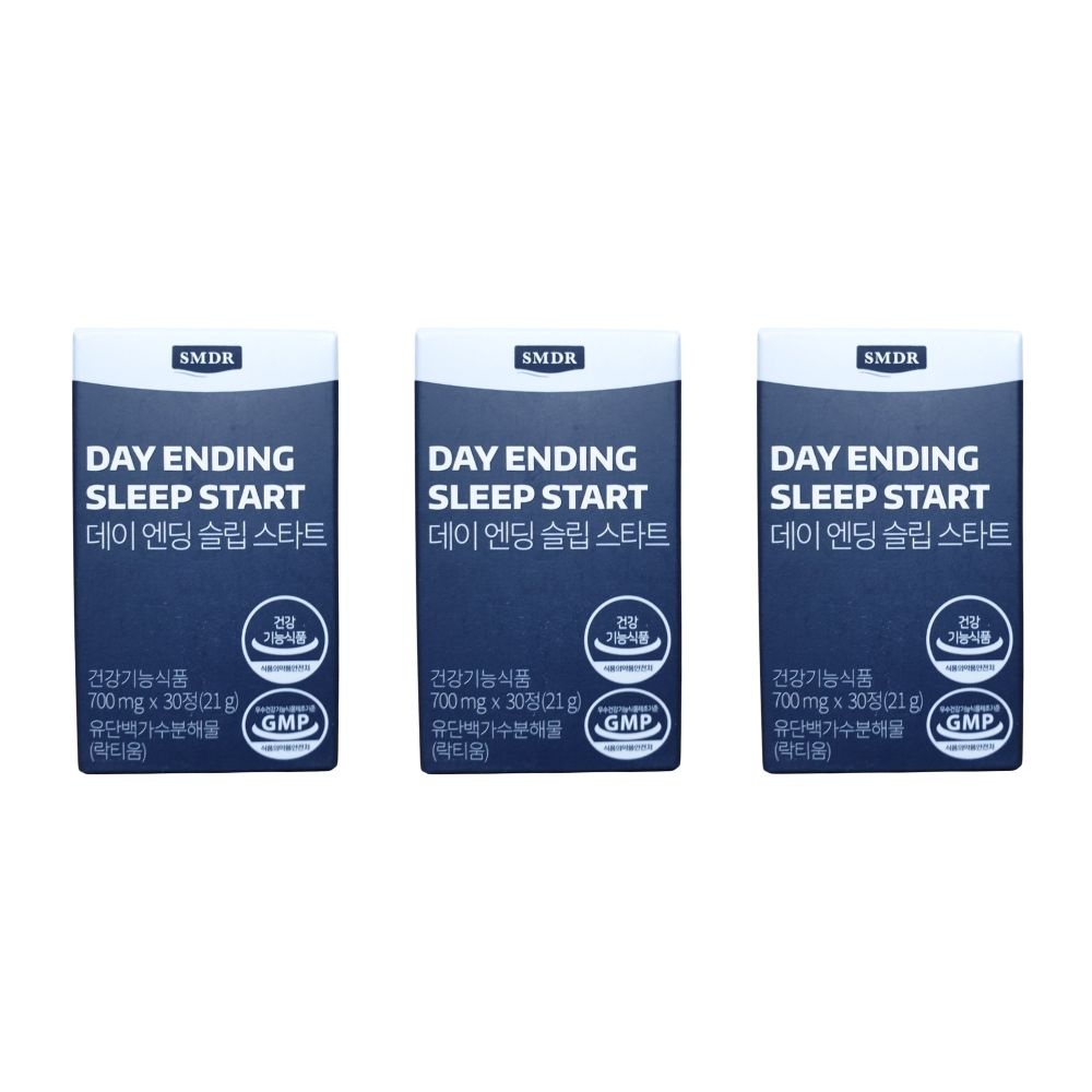 <b>바이오메스턴</b> SMDR 데이 엔딩 슬립 스타트 700mg 30정 3박스