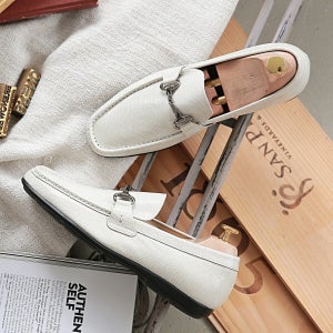 뱀피패턴 메탈로퍼 베이지 드라이빙, 브레노웰트