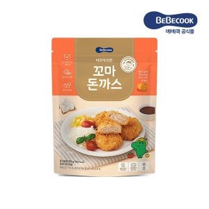베베쿡 냉동 바르게 만든 꼬마돈까스 1개
