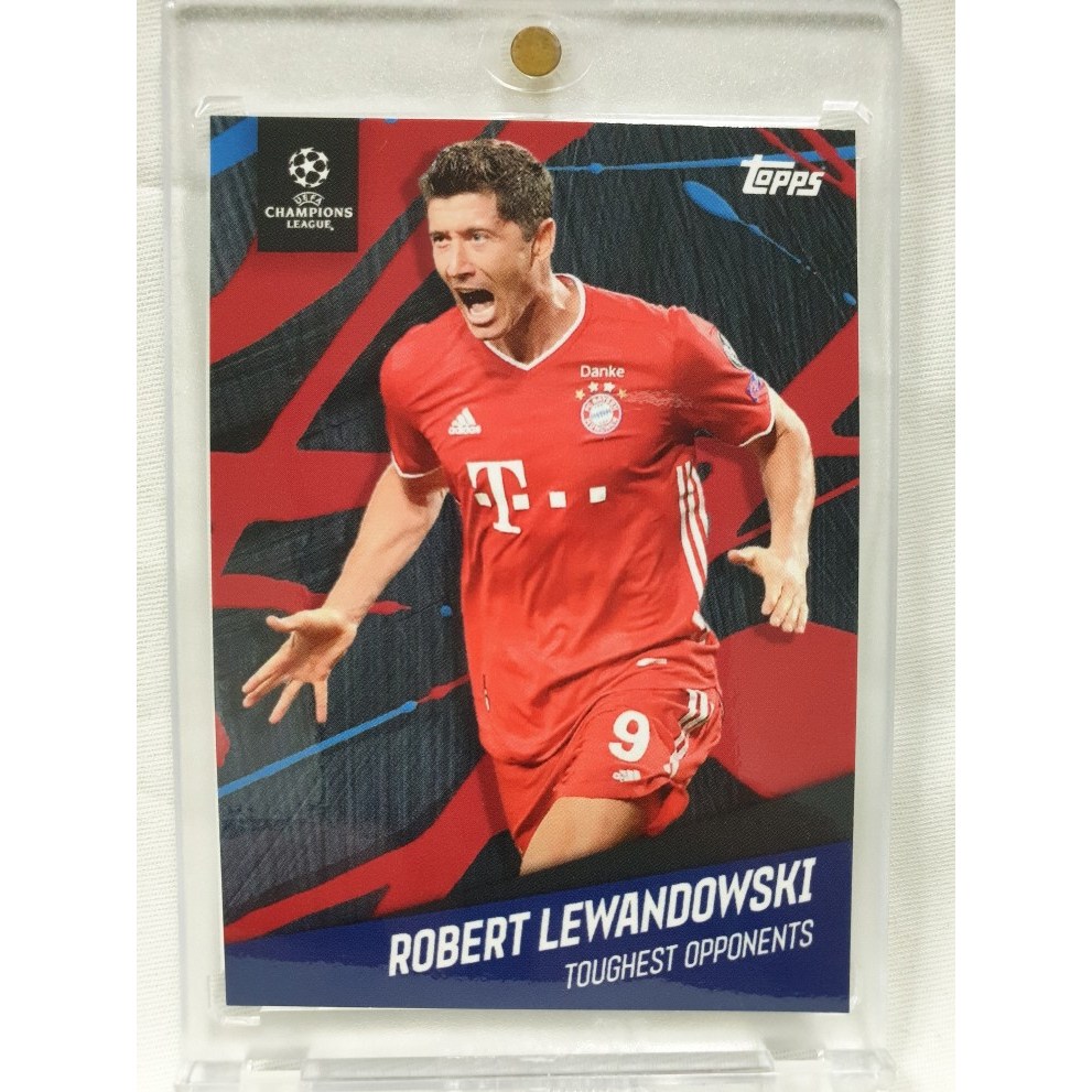 로베르트 레반도프스키 2021 Topps X Giovanni Reyna American Dream UEFA 유럽 축구 카드  1개