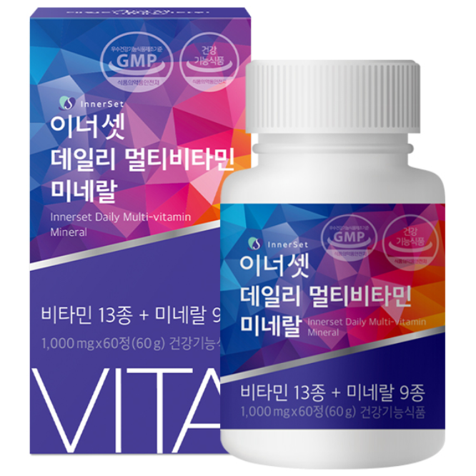 이너셋 데일리 멀티비타민 미네랄