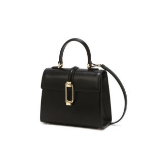 [닥스 액세서리] DAKS WOMENS ACCESSORIES D-LOCK D락장식 가죽 토트백 S 137549 DCBA5F971BK