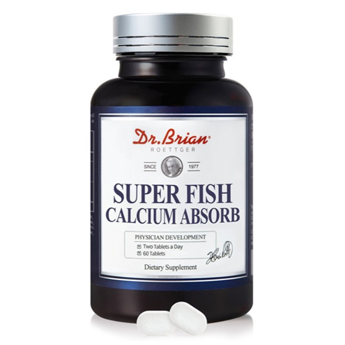 닥터브라이언 슈퍼 피쉬 칼슘 앱솔브  1개  60정