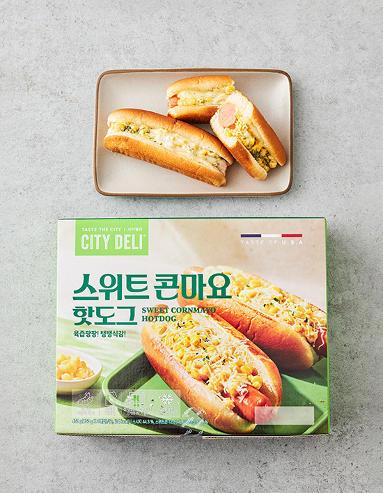 시티델리 스위트 콘마요 핫도그 성분 분석