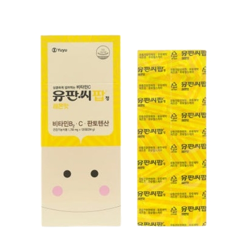 유유제약  유판씨팝정 레몬맛 1700mg x 120정, 1개