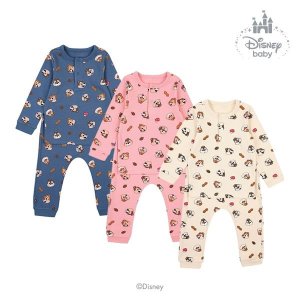 디즈니 베이비 [디즈니베이비 가을]디즈니칩앤데일모티브상하(CREAM,BLUE,PINK)_79Q517604