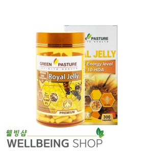 그린파스처 로얄젤리 파우더 300캡슐 1개 Green Pasture Royal Jelly