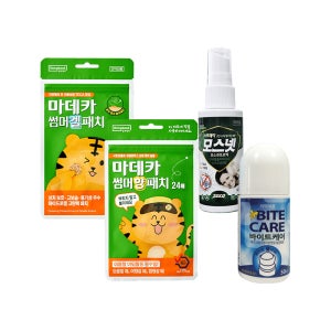 동국제약 나들이&캠핑 필수템 특가 (바이트케어+모기&진드기 기피제+썸머 향 패치+겔 패치)