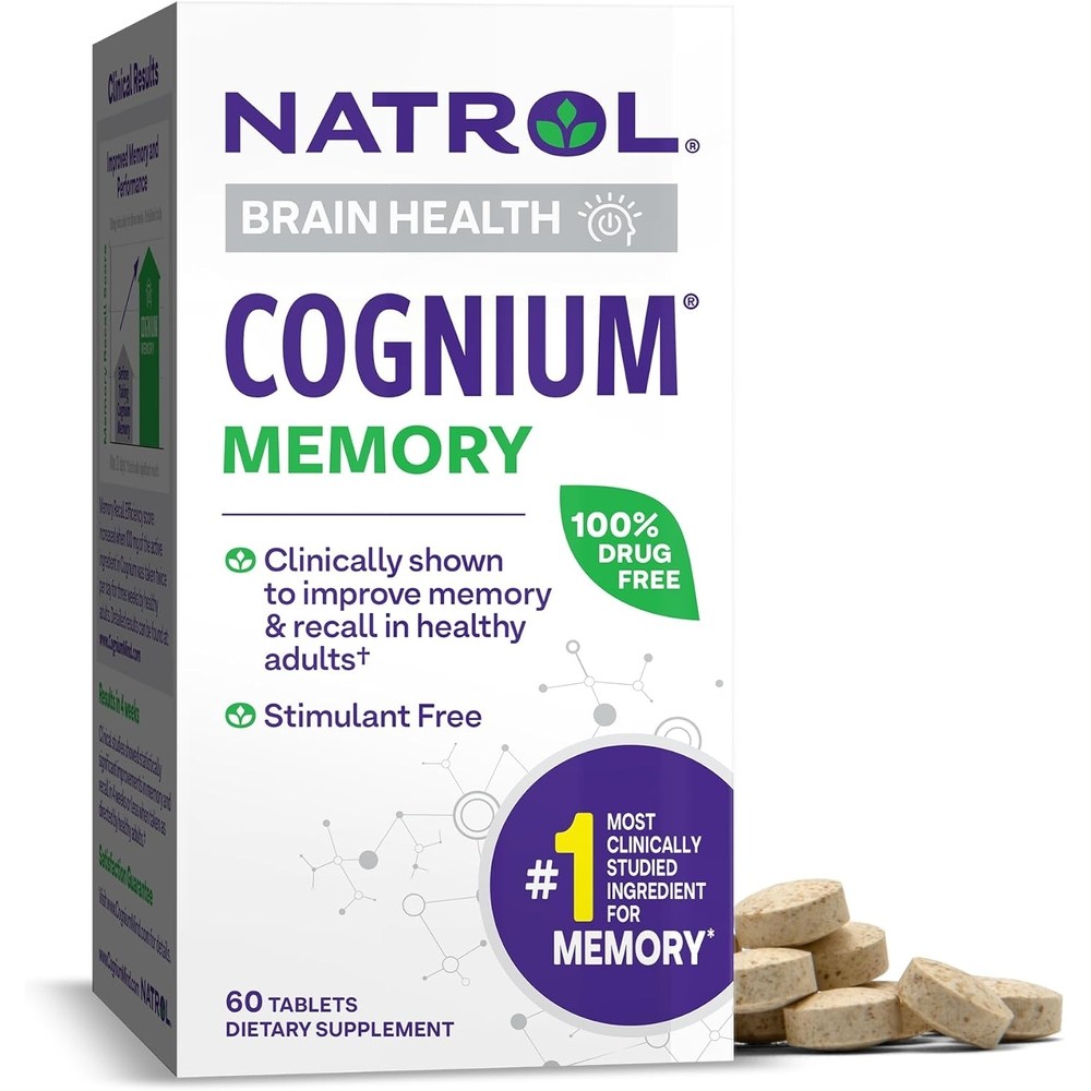 나트롤 코그늄 메모리 <b>실크 단백</b>질 <b>가수분해물</b> 100mg 60정  1개