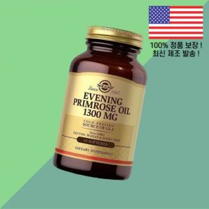 솔가 <b>이브닝 프림로즈 1300mg</b> 소프트젤 캡슐 60정