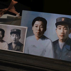 기억공작소 메모리꽃 AI영상복원 액자