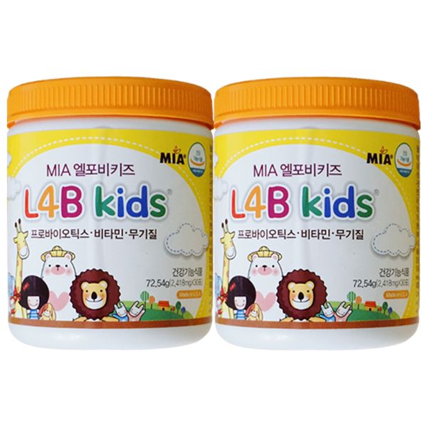 2통 MIA <b>엘포비키즈</b> 유산균 566356  2개