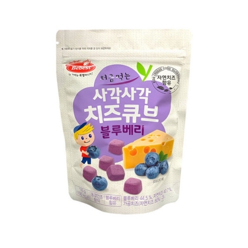 처음먹는 사각사각 치즈큐브 블루베리 제품 이미지