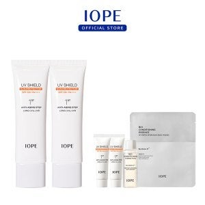 아이오페 UV 쉴드 선 프로텍터 50ml x 2개